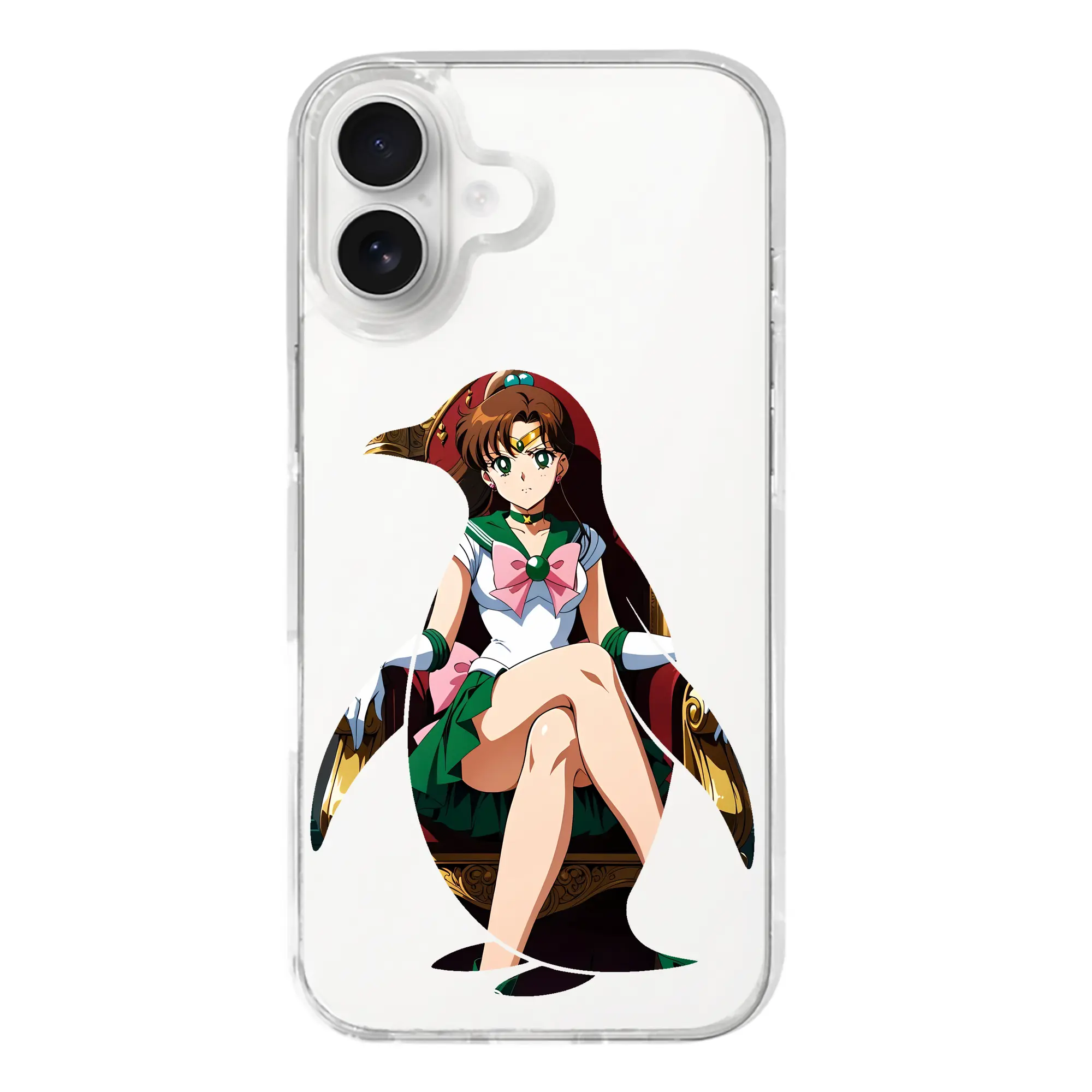 美少女戦士セーラームーン グッズ 木野 まこと - iPhone 17シリーズ 透明スマホケース – 薄型・耐衝撃・精密フィット保護カバー